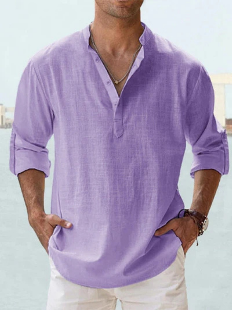 Vincenzo | Camicia Traspirante in Lino