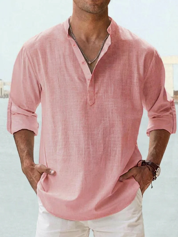 Vincenzo | Camicia Traspirante in Lino