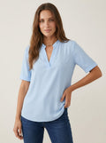 Rachele - Blusa Elegante con Scollo a V | Aurella Milano