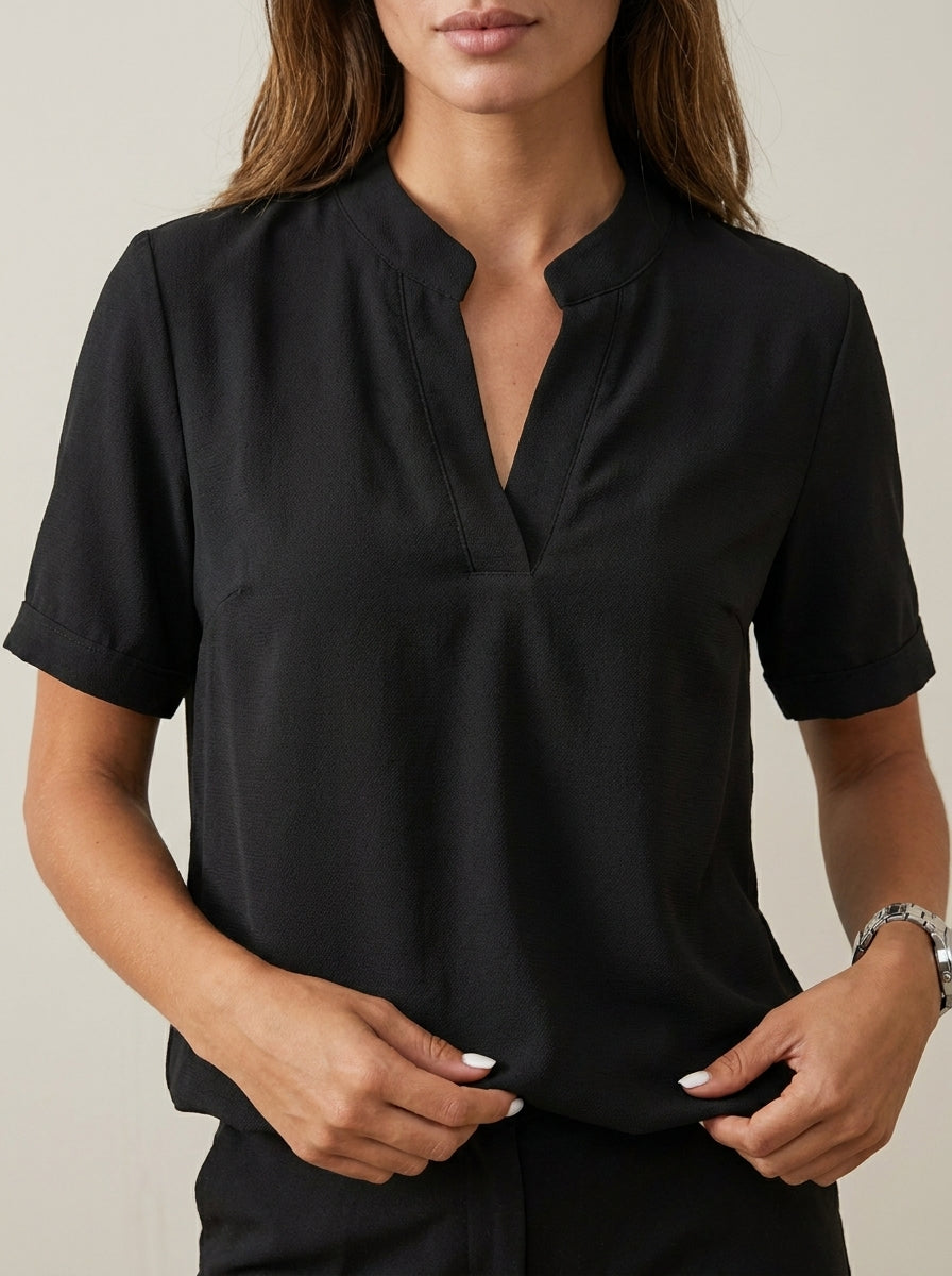 Rachele - Blusa Elegante con Scollo a V | Aurella Milano
