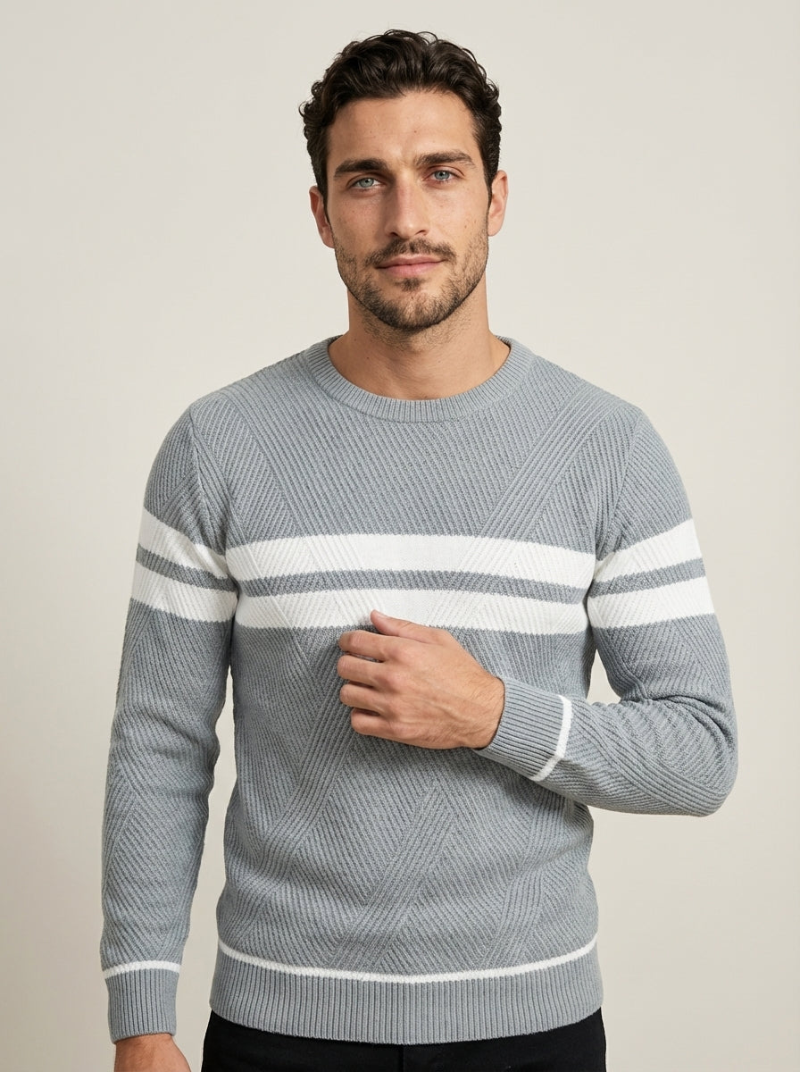 Adriano - Maglione Moderno e Confortevole da uomo | Aurella Milano