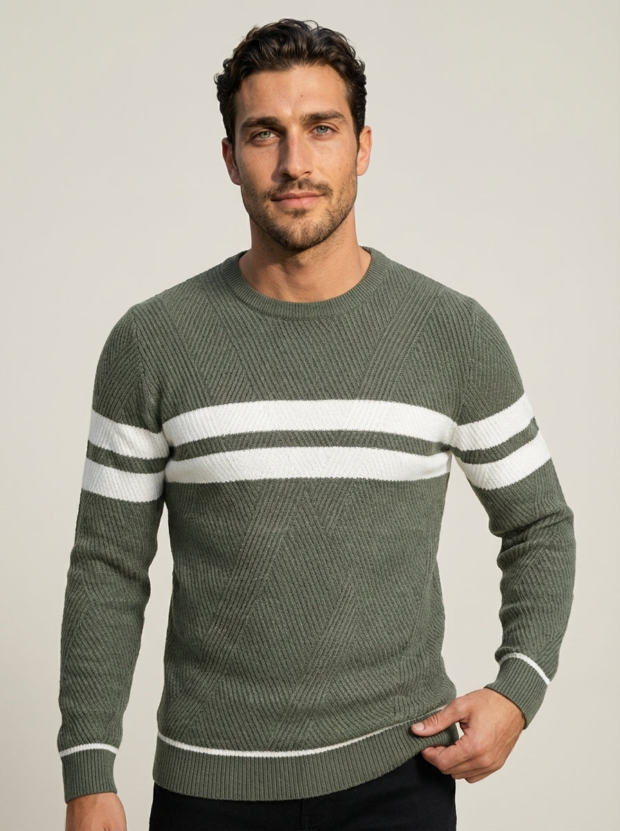 Adriano - Maglione Moderno e Confortevole da uomo | Aurella Milano