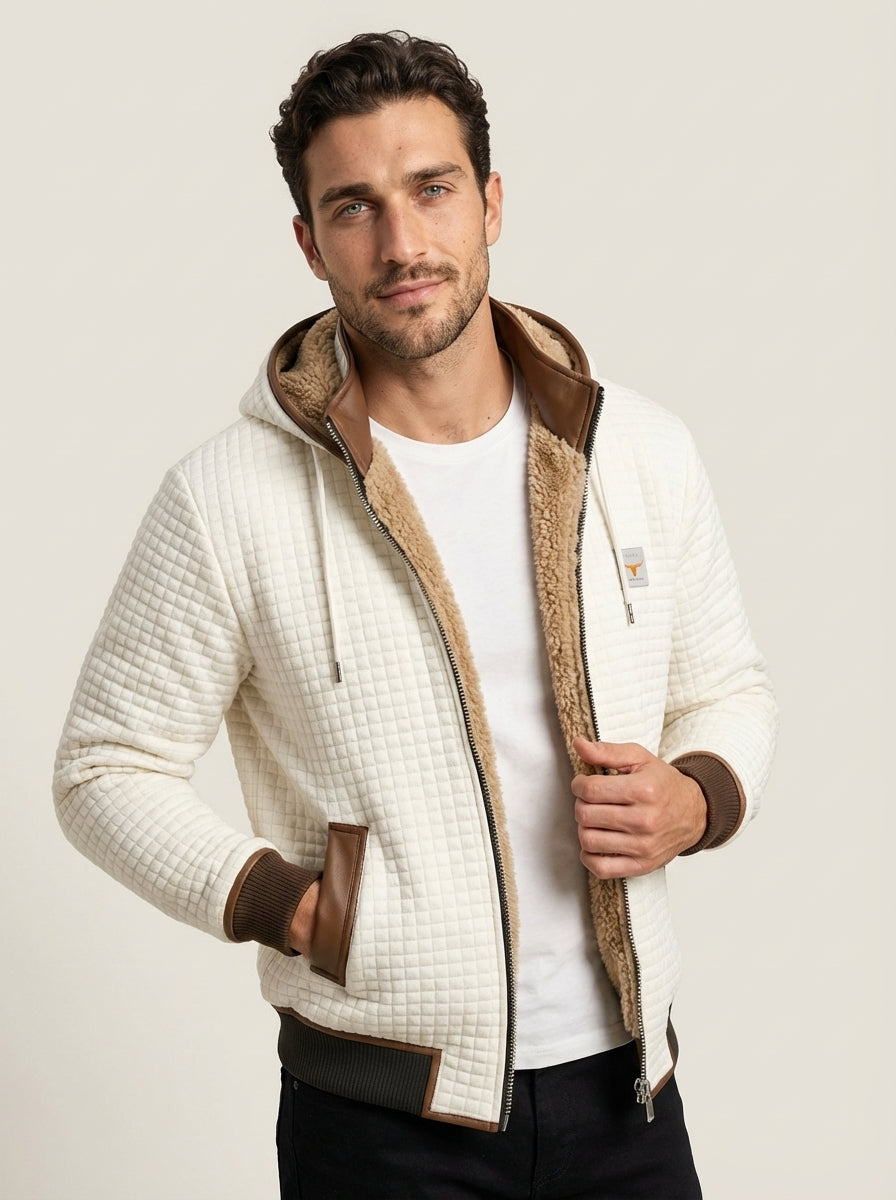 Matteo - Giacca Invernale con Interno in Pile da uomo | Aurella Milano