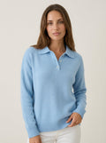 Laura - Maglione in Maglia con Colletto Elegante | Aurella Milano