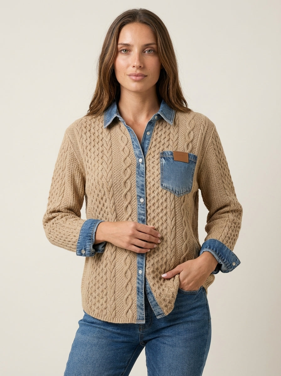 Rebecca - Top in Maglia Morbida | Aurella Milano