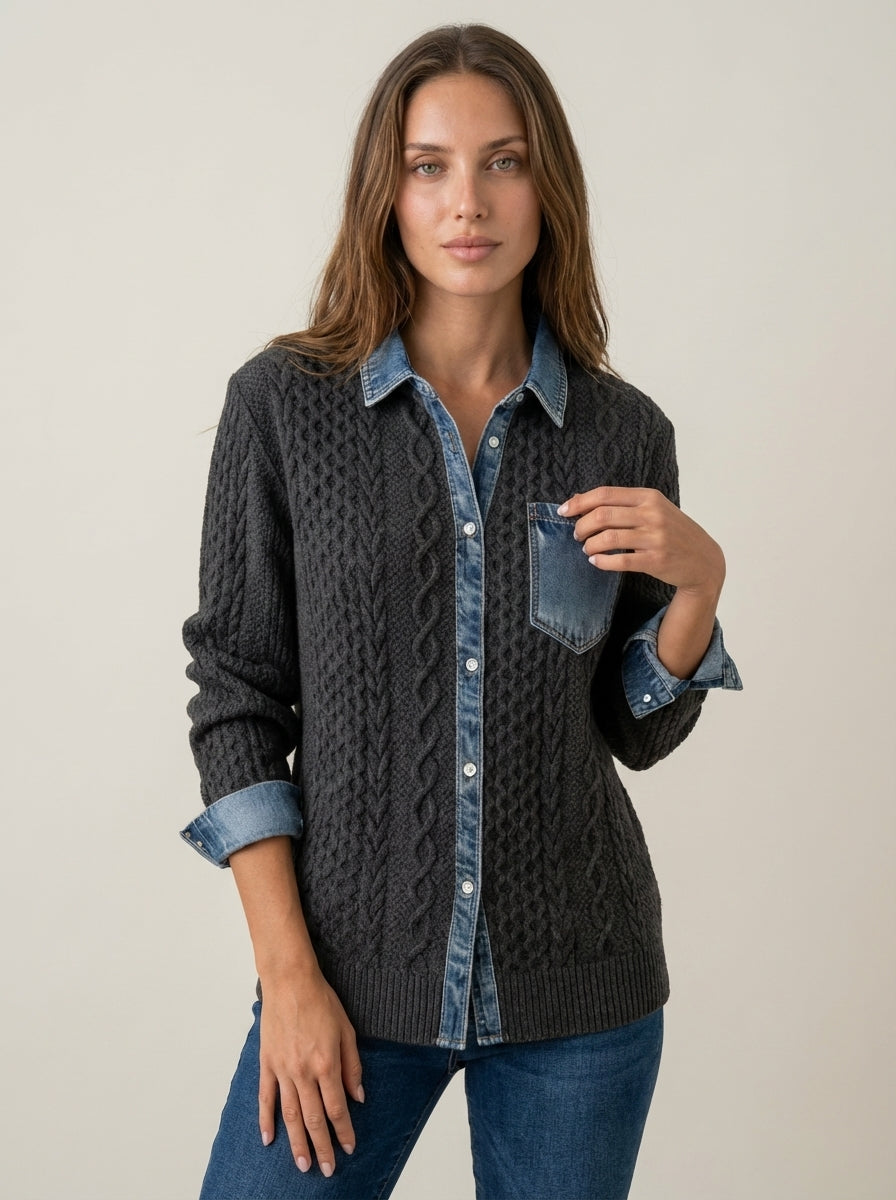 Rebecca - Top in Maglia Morbida | Aurella Milano