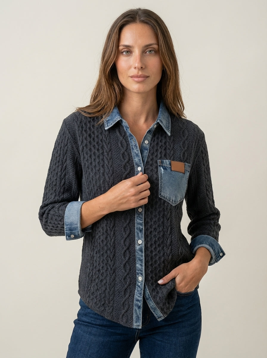 Rebecca - Top in Maglia Morbida | Aurella Milano