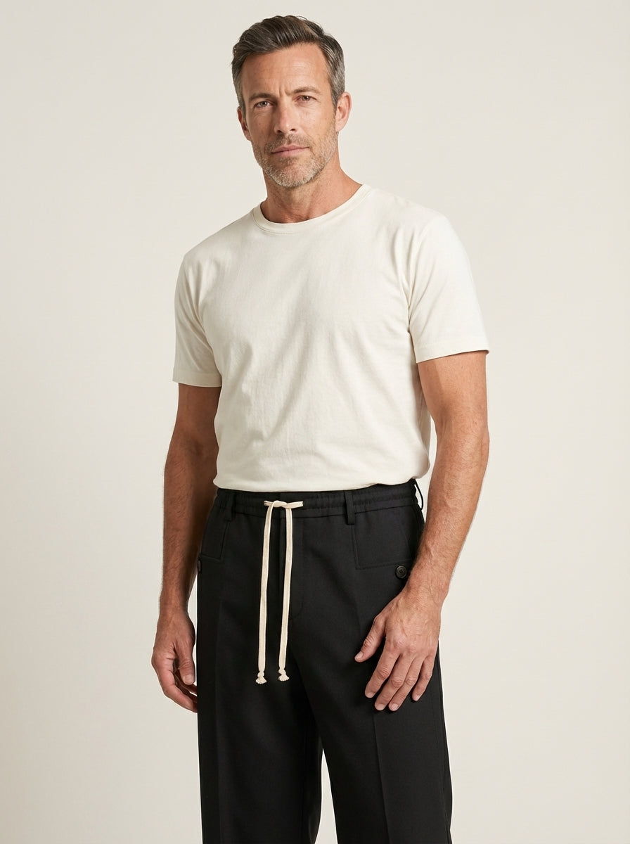 Marco - Pantaloni Eleganti con Coulisse da uomo | Aurella Milano