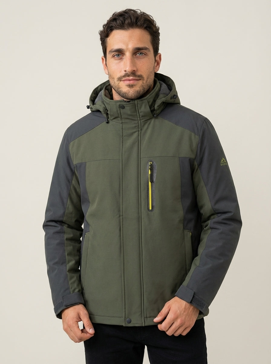 Montana - Parka Invernale con Interno in Pile da uomo | Aurella Milano
