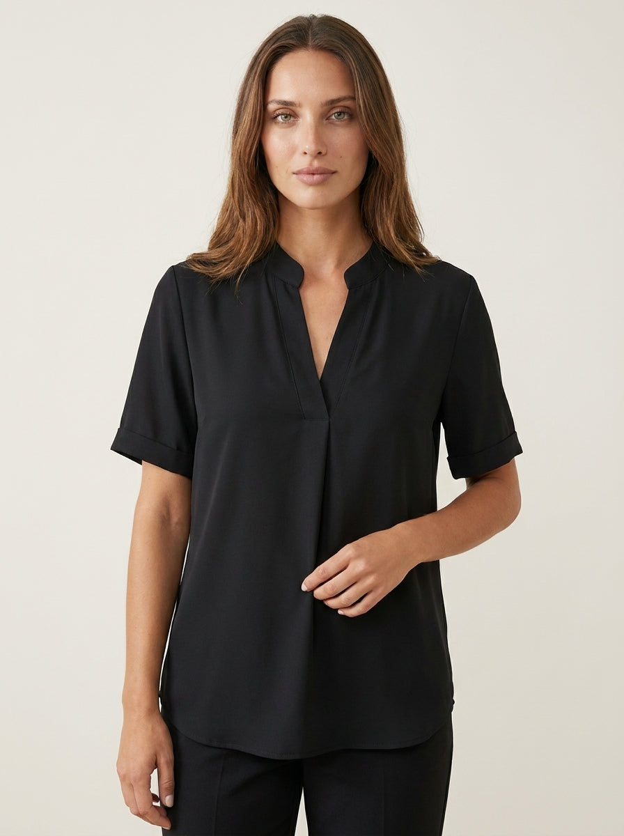 Rachele - Blusa Elegante con Scollo a V | Aurella Milano