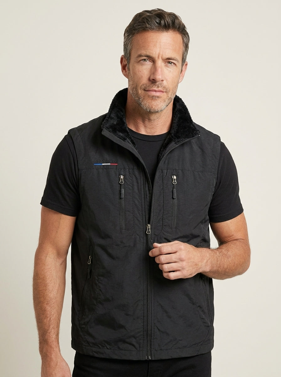 Vincenzo - Gilet Tecnico Traspirante Multitasche da uomo | Aurella Milano