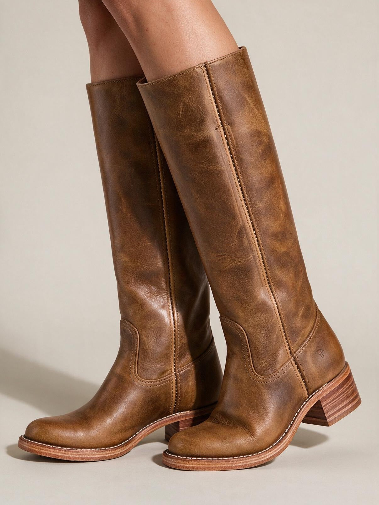 velmara-acc · stivale western alto · Cammello · 102 · 34