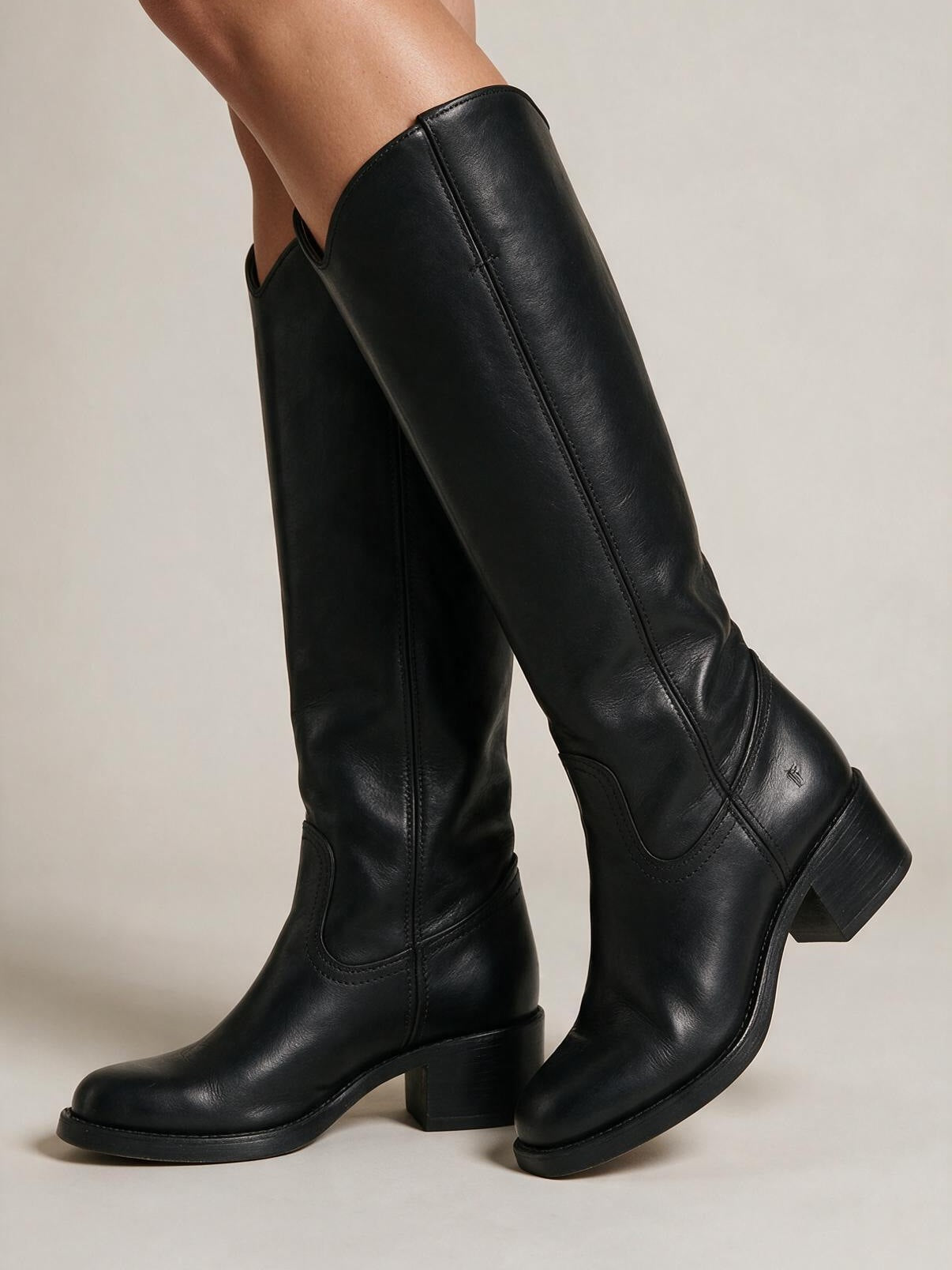 velmara-acc · stivale western alto · Nero · 105 · 34