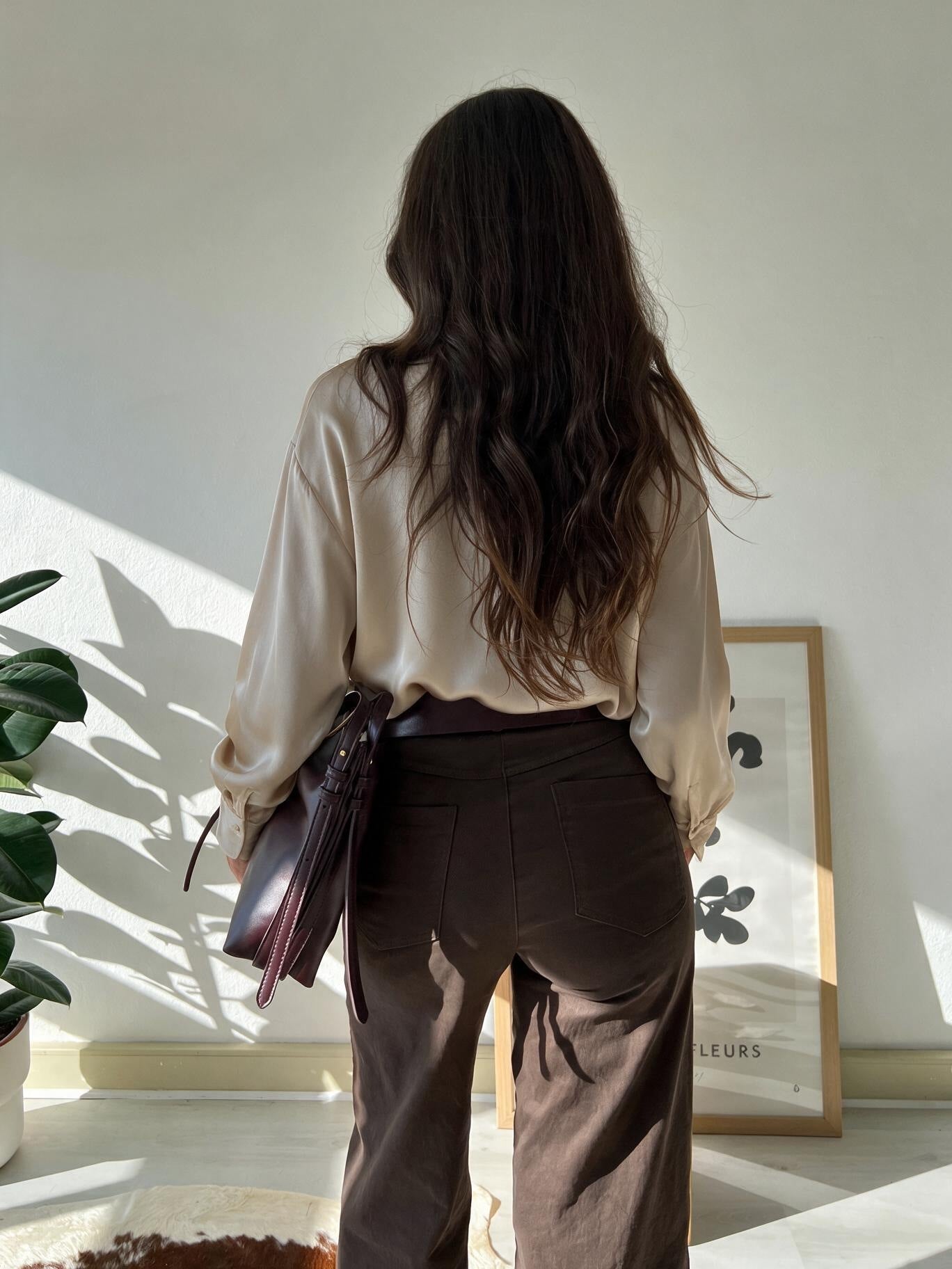 velmara-gen · camicia dalla vestibilità regolare · Champagne · retro · 3 · 34