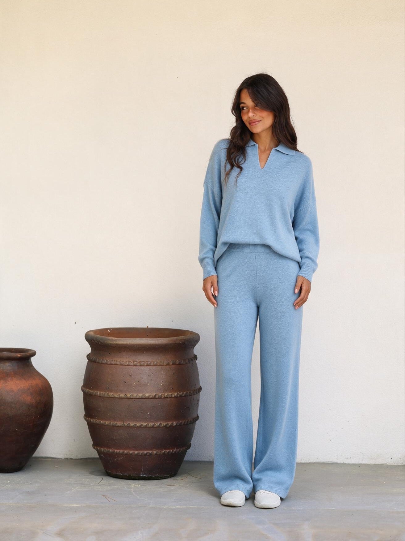 velmara-gen · set due pezzi in rete · Azzurro cielo · frontale · 1 · 34