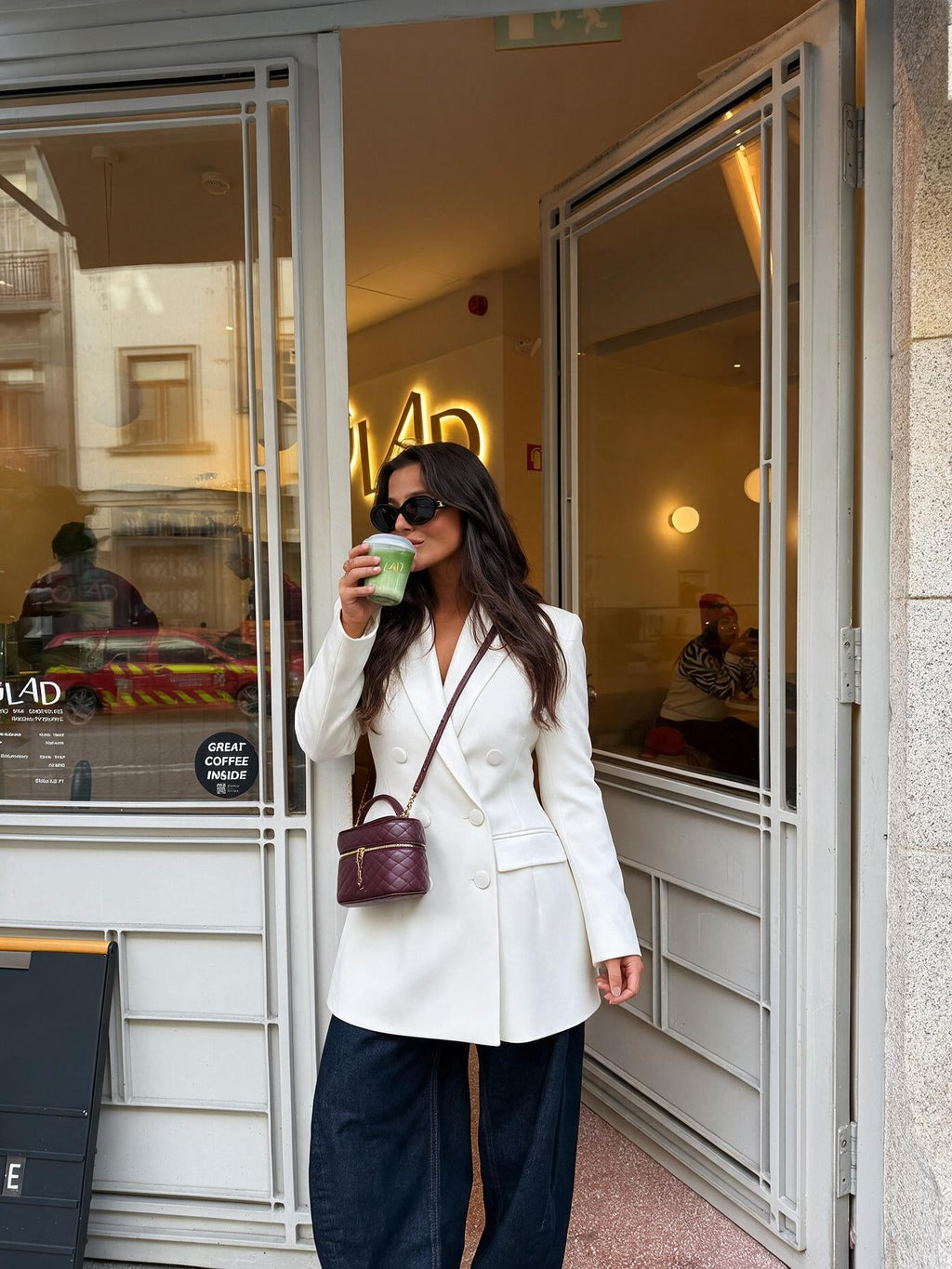 velmara-gen · blazer-croisé-satin-avorio · unico · frontale · 4