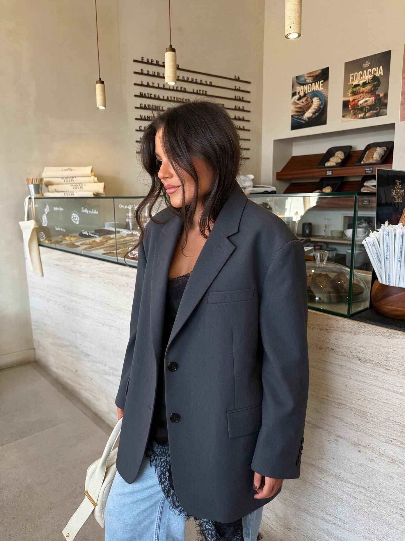velmara-gen · blazer-grigio-oversize-fit · unico · frontale · 4
