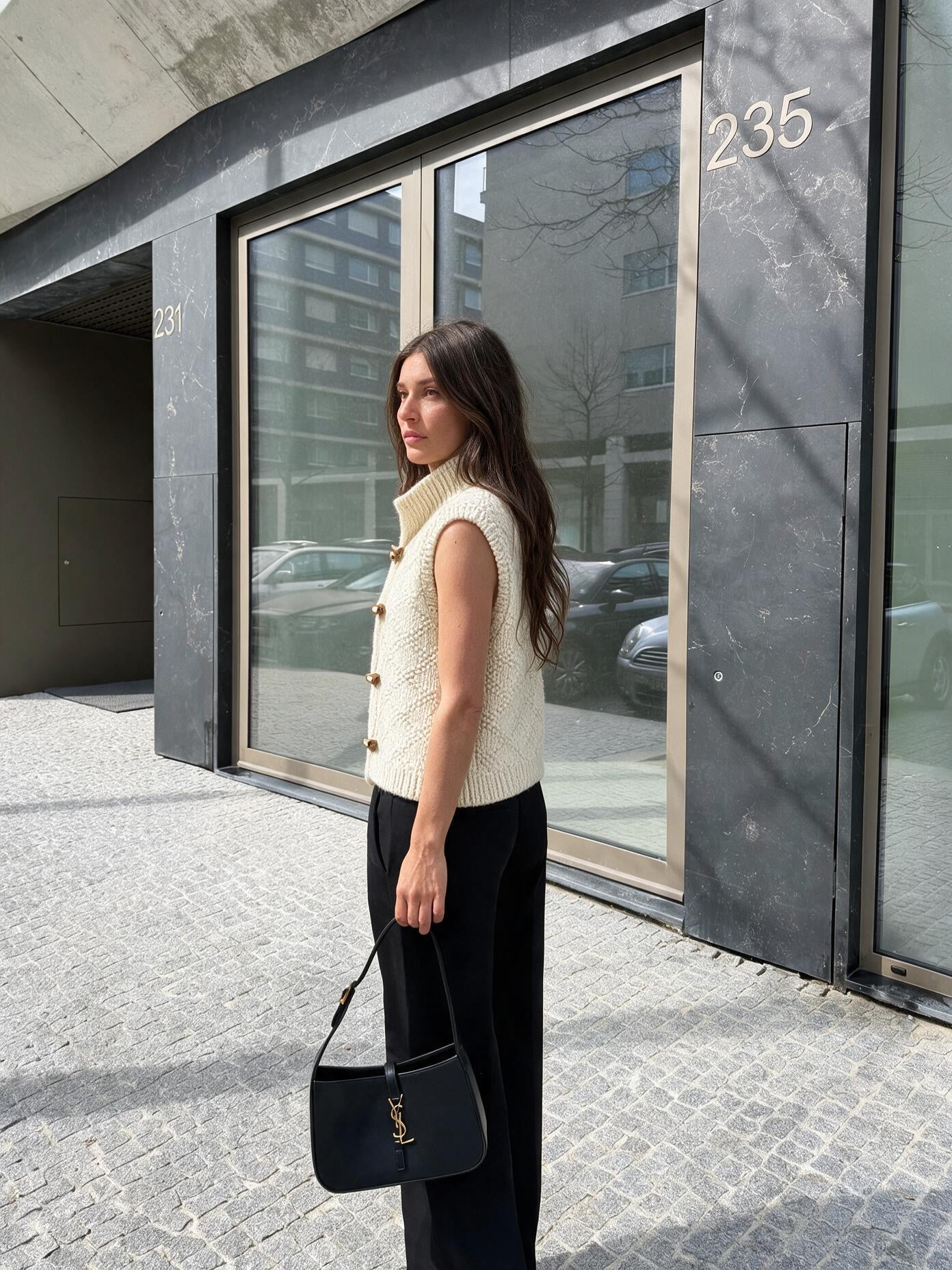 velmara-gen · gilet in maglia senza maniche · unico · retro · 3