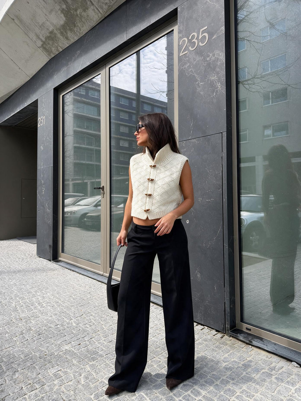 velmara-gen · gilet senza maniche in rete · unico · frontale · 4