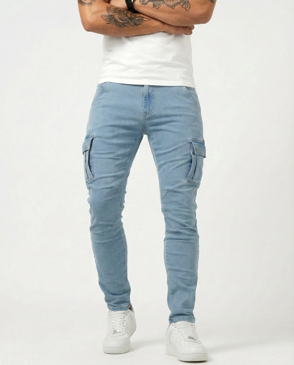 Bruno – Pantaloni Cargo dalla Vestibilità Comoda