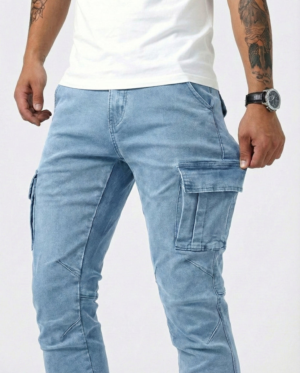 Bruno – Pantaloni Cargo dalla Vestibilità Comoda