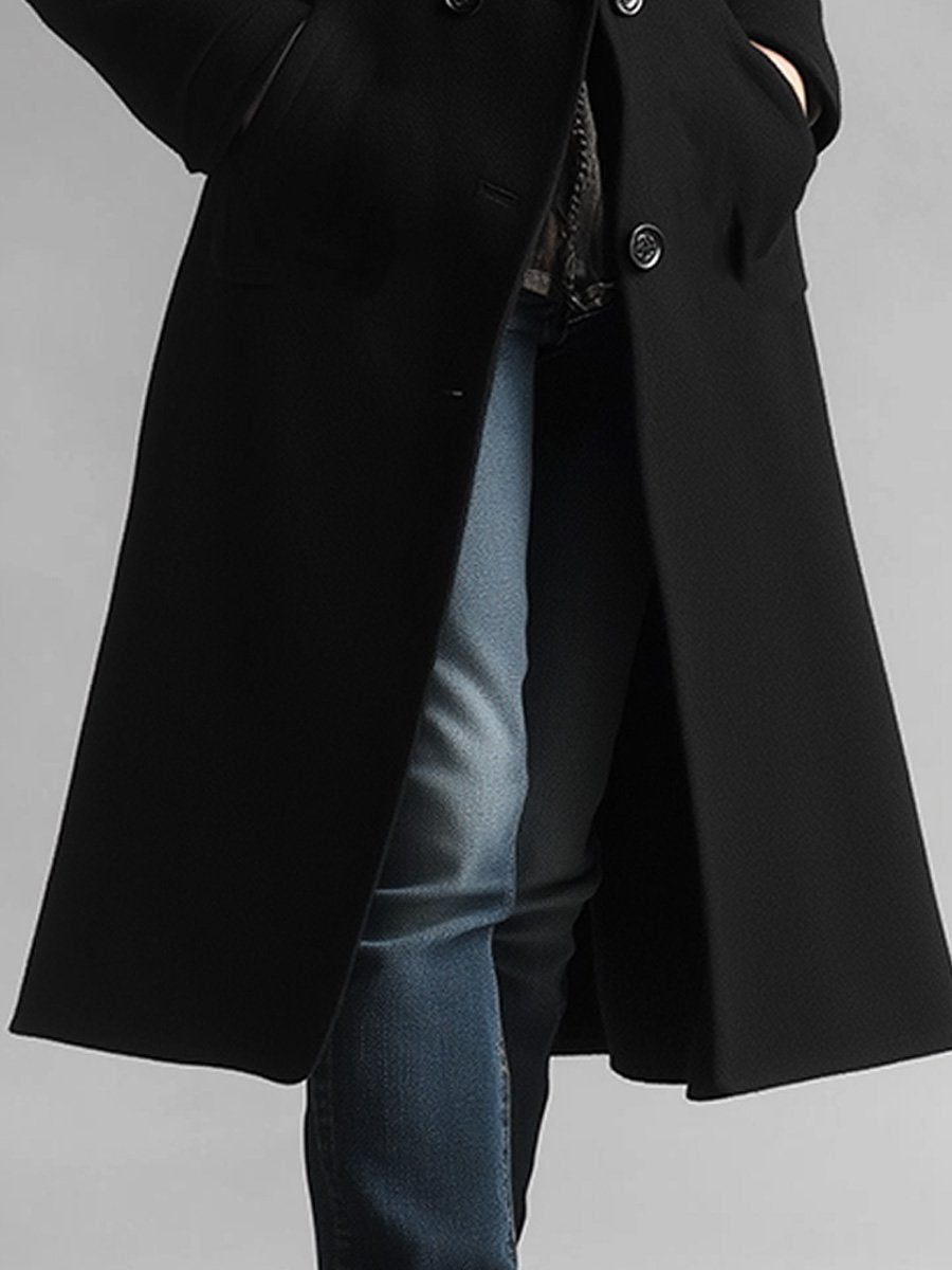 Beatrice | Cappotto Midi in Lana con Tasche
