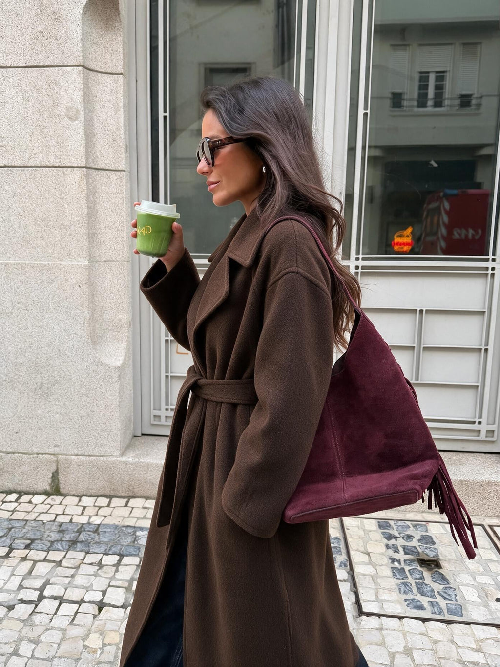 velmara-gen · cintura lunga dritta removibile · Caffè · profilo · 2