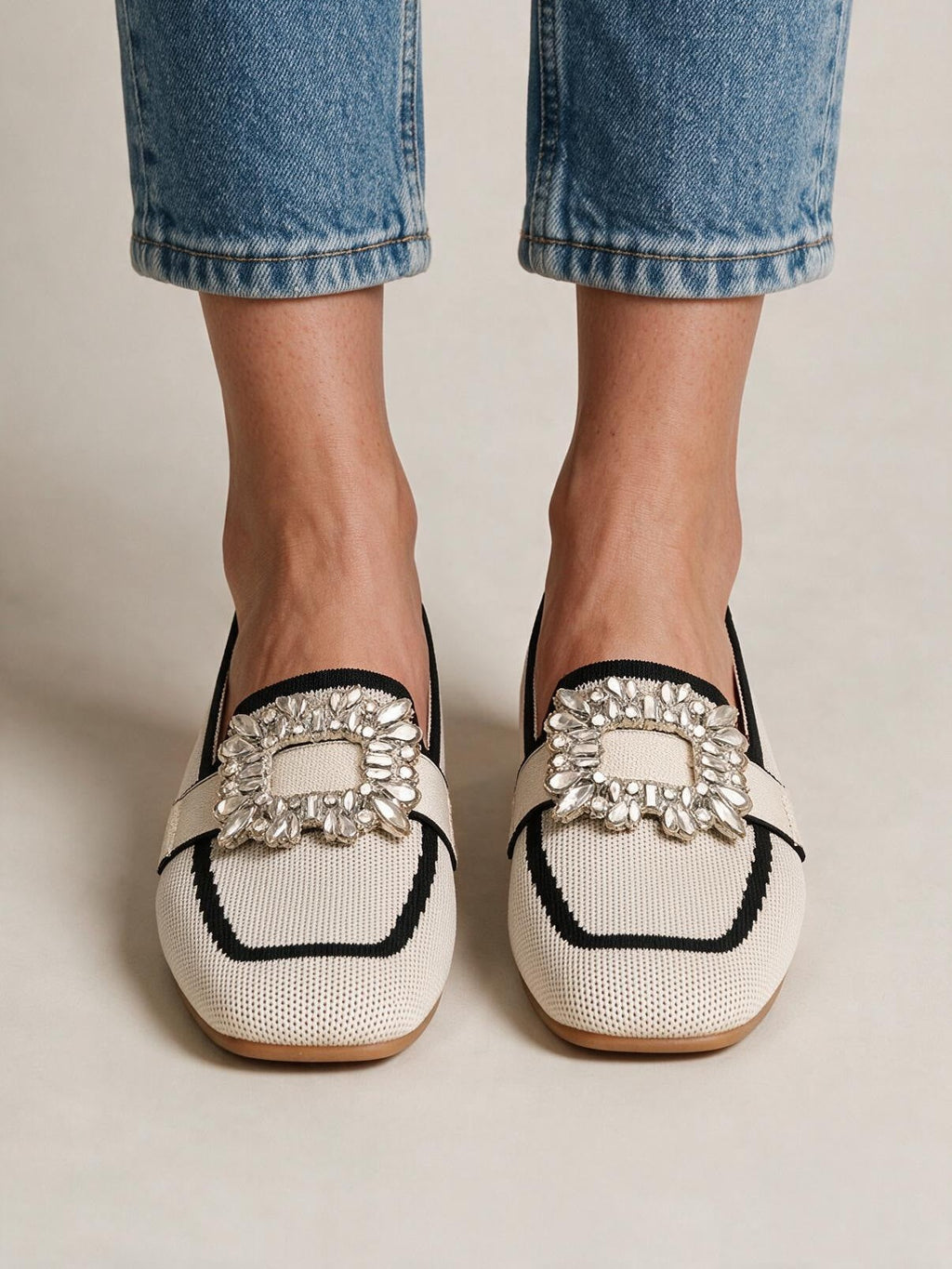 velmara-acc · mocassini-tulle-fibbia · Beige · 1 · 34