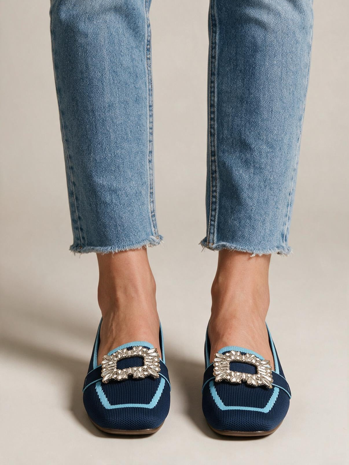 velmara-acc · tulle-boucle-mocassini · Blu navy · 104 · 34