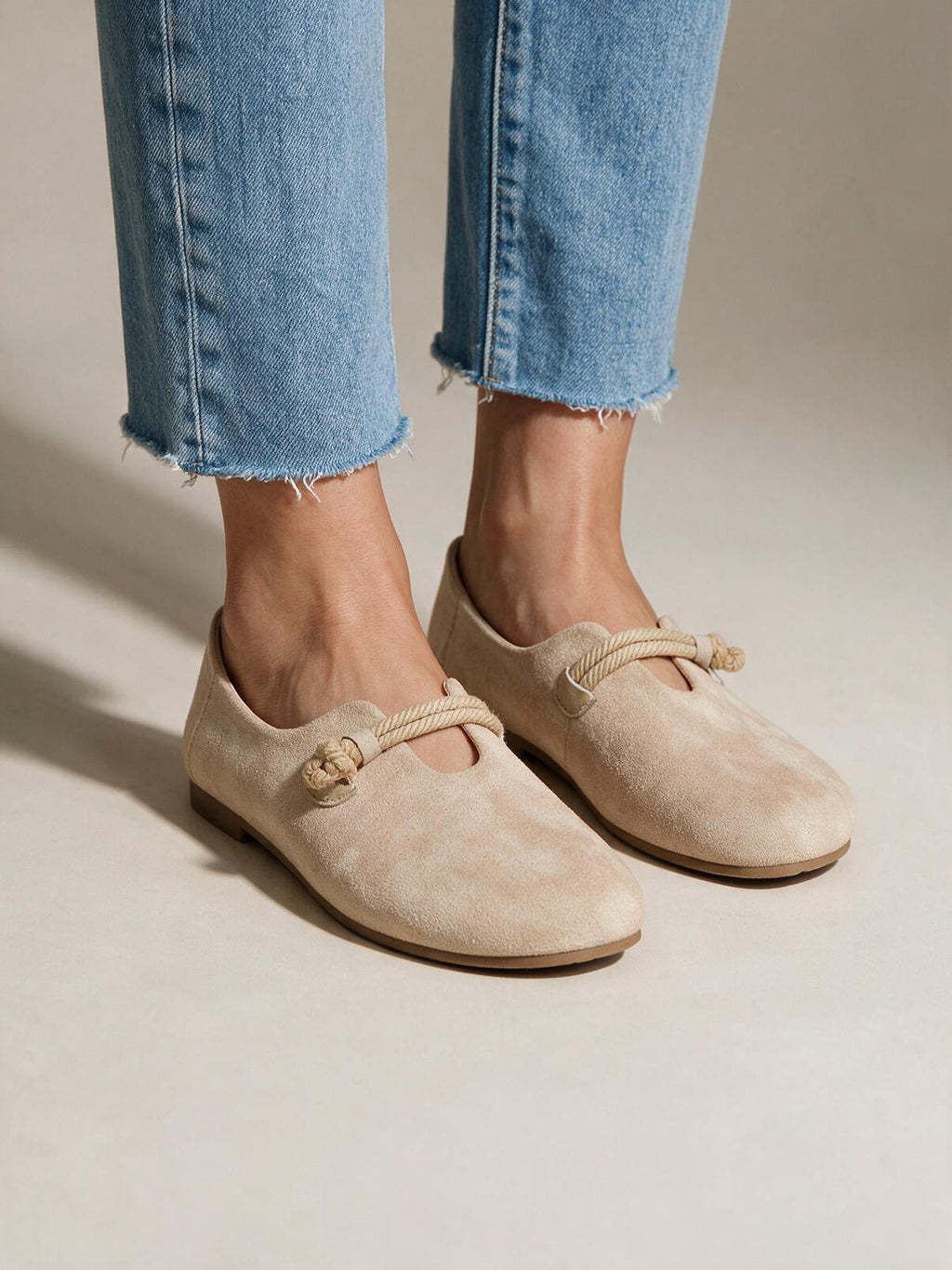 velmara-acc · mocassini-allacciati · Beige · 2 · 34