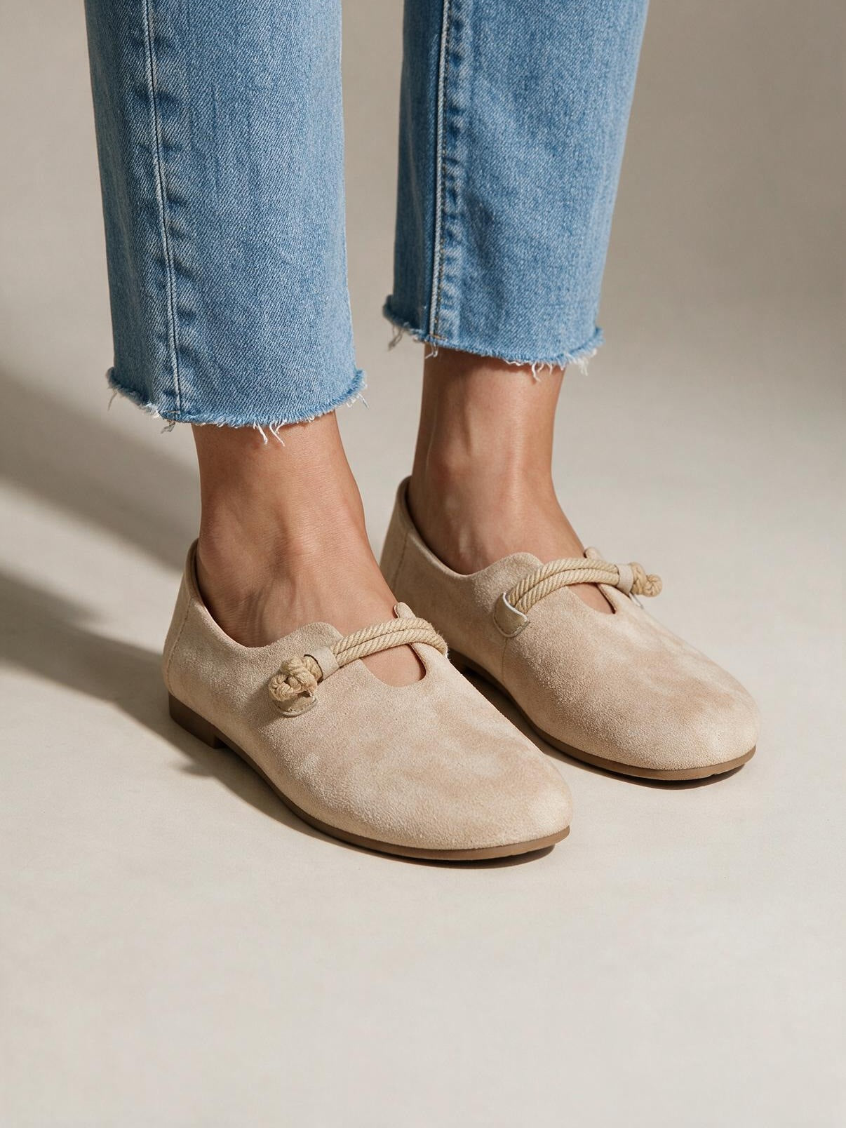 velmara-acc · mocassini-allacciati · Beige · 2 · 34