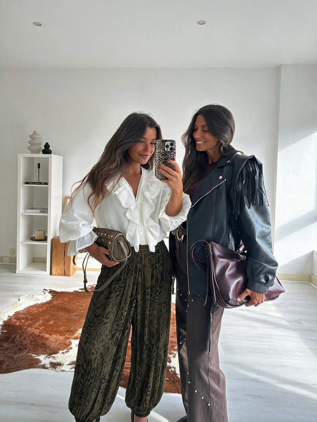 velmara-gen · pantaloni-animalier-lanterna-bassa · unico · frontale · 1 · 34