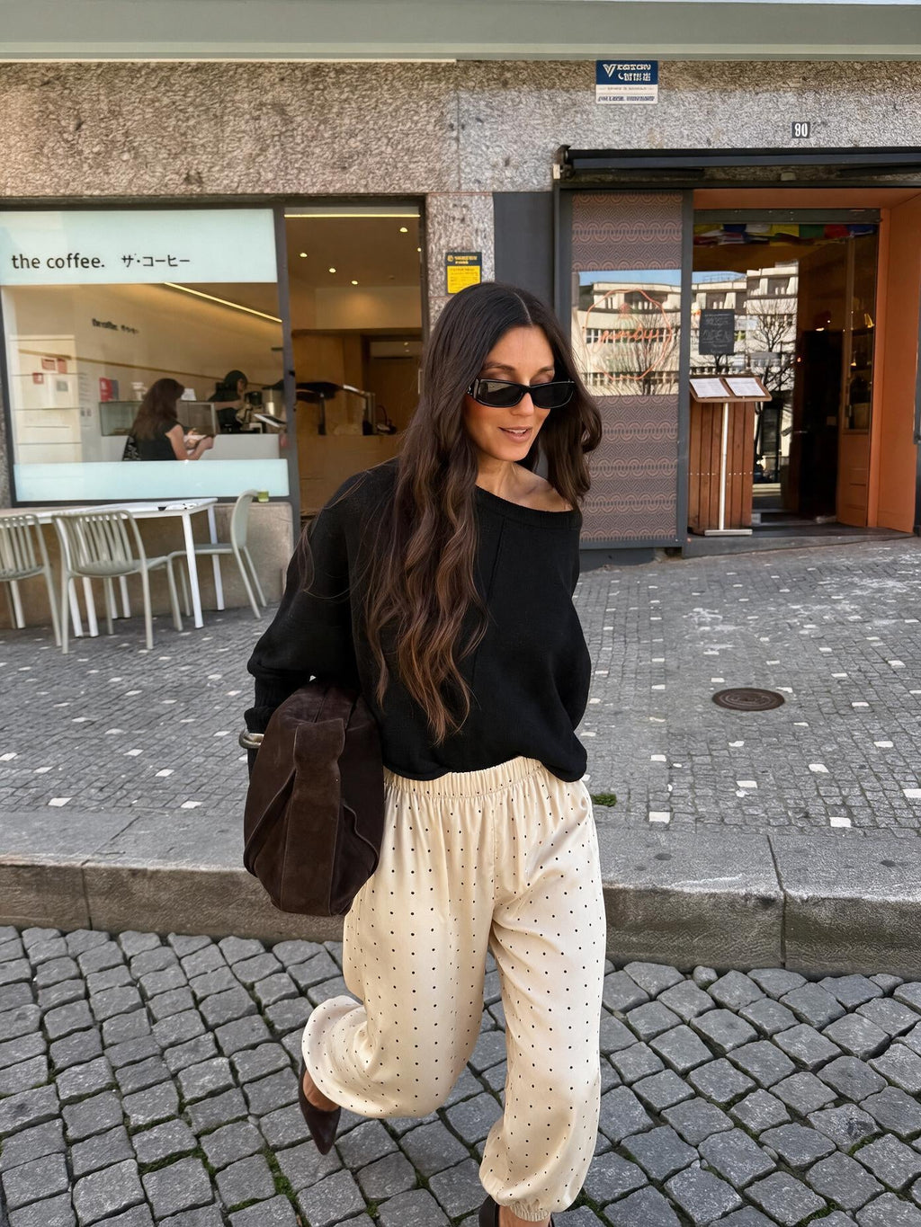 velmara-gen · pantaloni-raso-lanterna-bassa · Bianco · frontale · 4