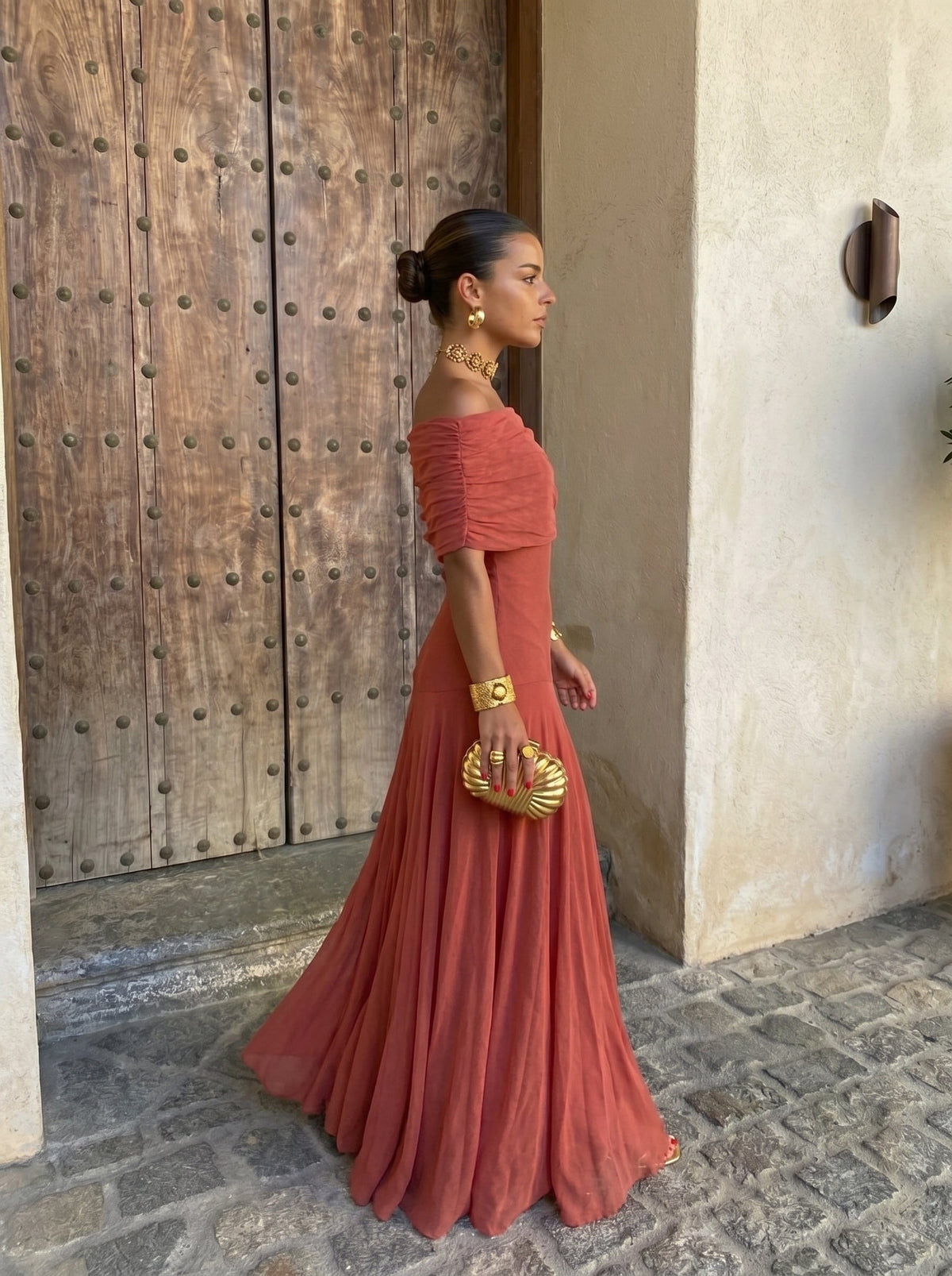 Abito femminile Marrone | Aurella Milano