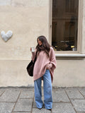 velmara-gen · maglione-a-maglia-morbida-taglio-semplice · Rosa · frontale · 1